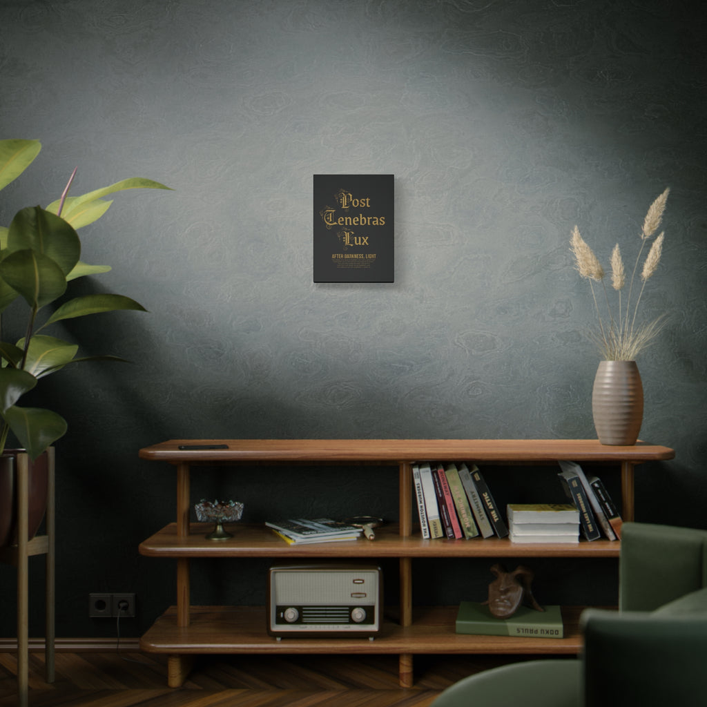 Post Tenebras Lux - Canvas Print