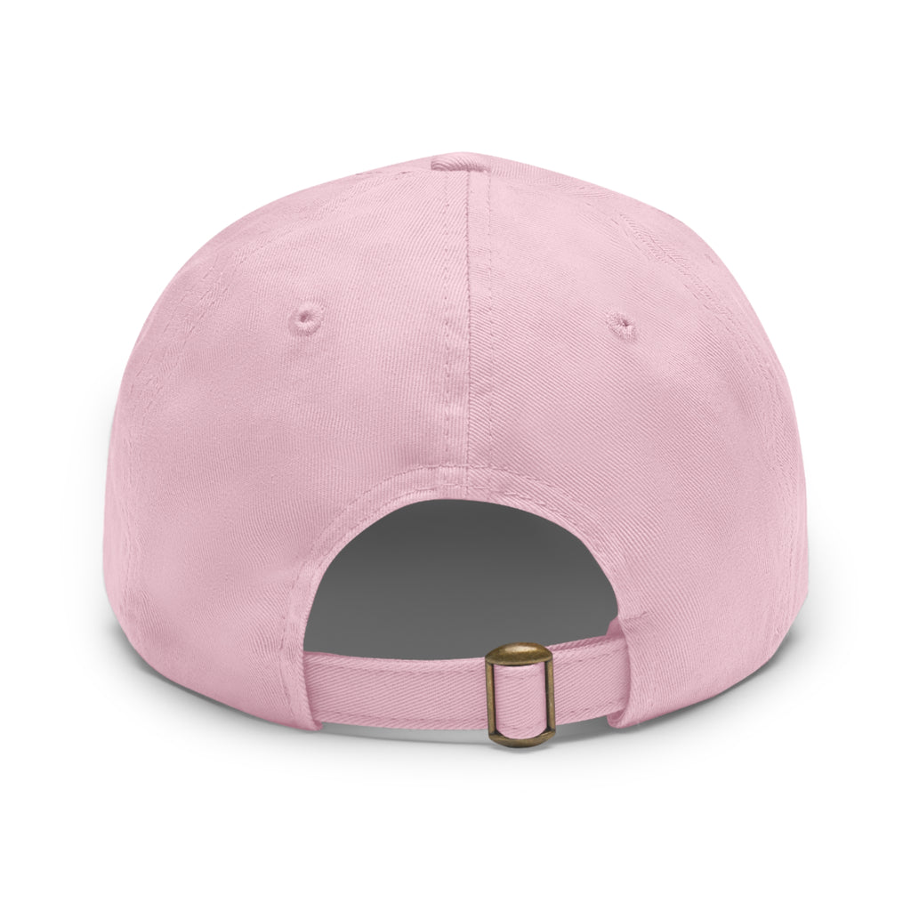 The 5 Solas of Reformation Dad Hat with Round Leather Patch