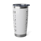 Hebrew Alphabet 20oz Tumbler