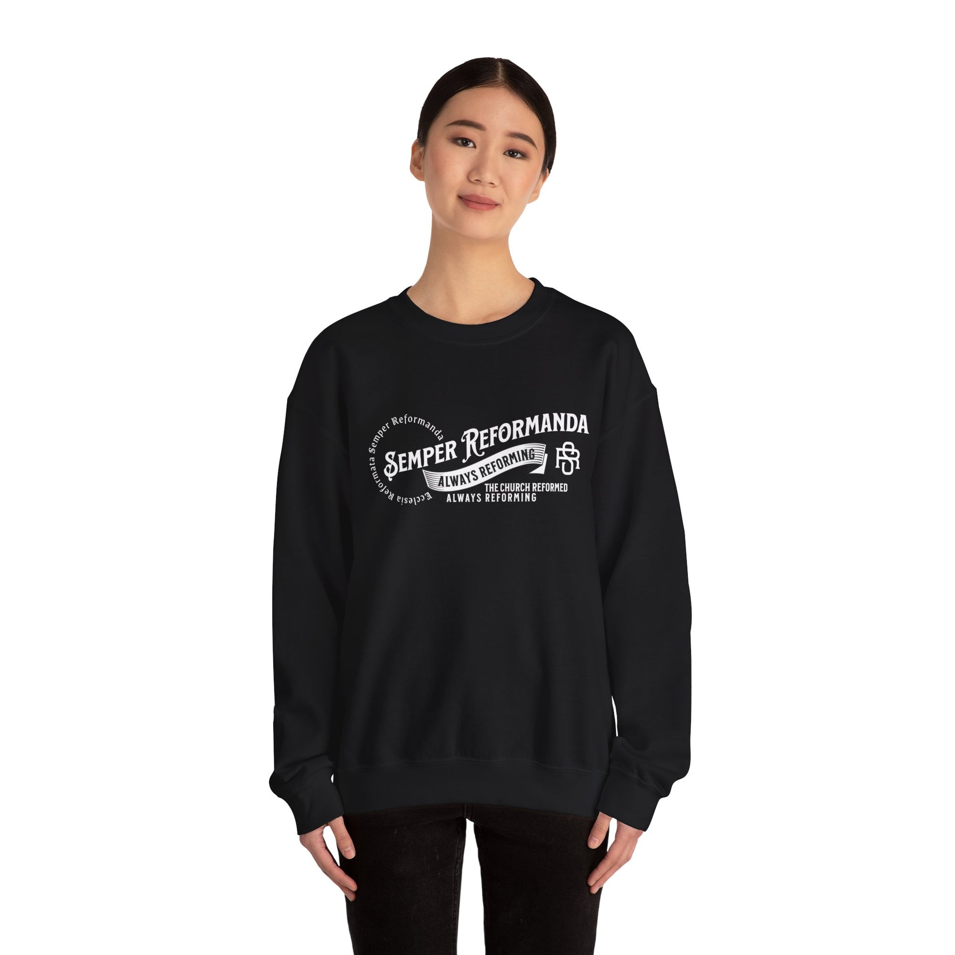 Semper Reformanda - Crewneck Sweatshirt Calvinist Apparel™