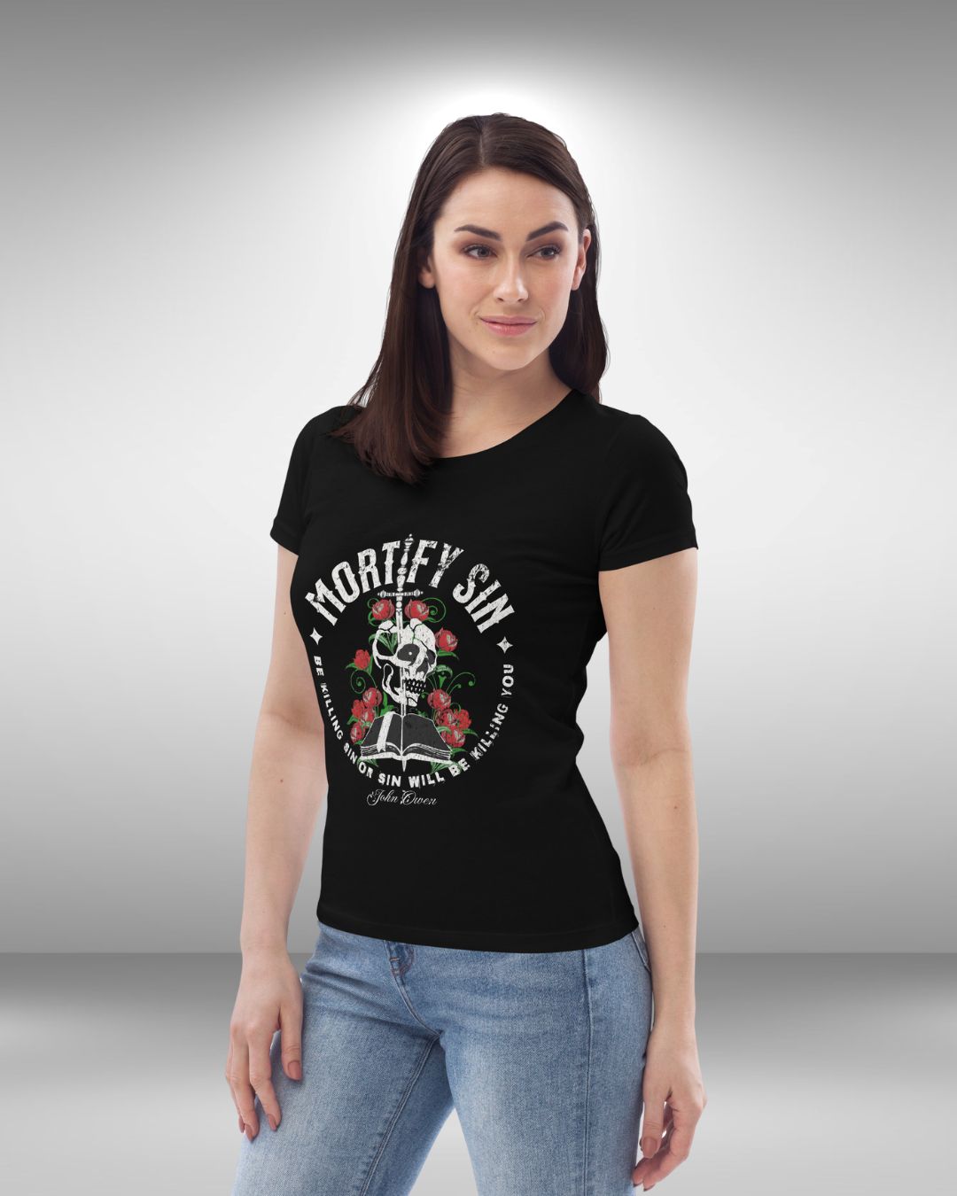 Mortify Sin - Women's Relaxed Fit Tee Calvinist Apparel™