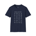 Greek Alphabet Unisex Softstyle T-Shirt - Perfect for Students and Scholars