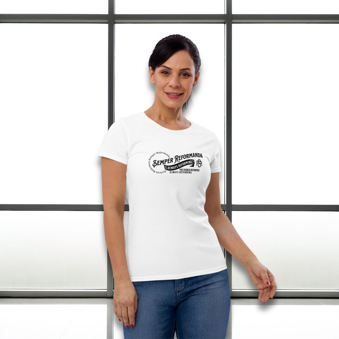 Semper Reformanda - Women's Slim Fit Tee