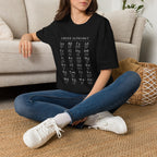 Greek Alphabet Unisex Softstyle T-Shirt - Perfect for Students and Scholars