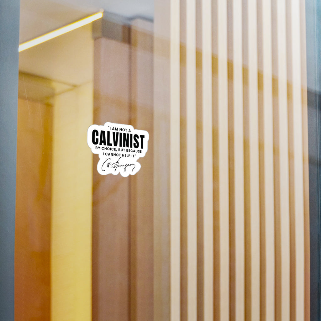 Calvinist Not By Choice - Kiss-Cut Vinyl Decals