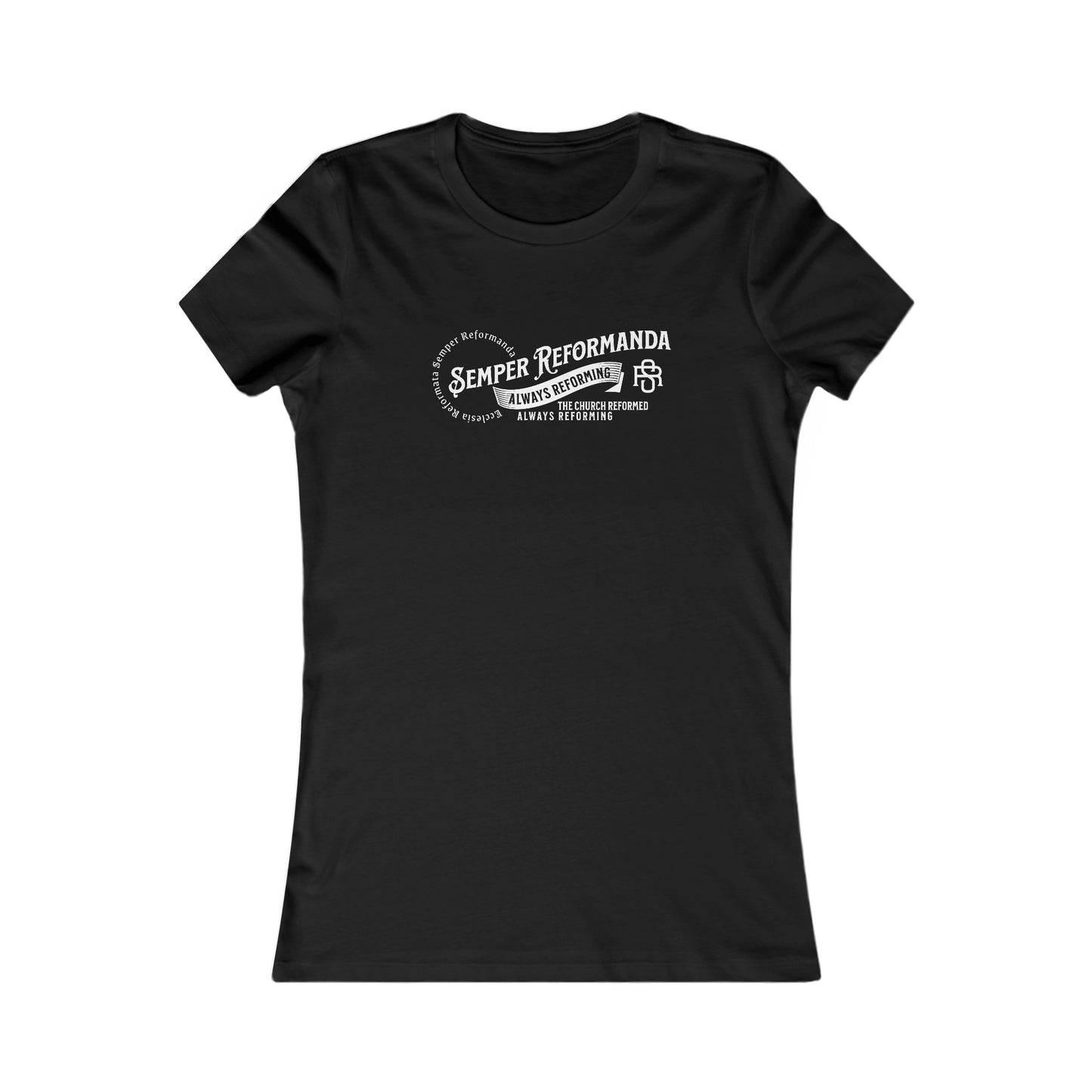 Semper Reformanda - Women's Slim Fit Tee Calvinist Apparel™