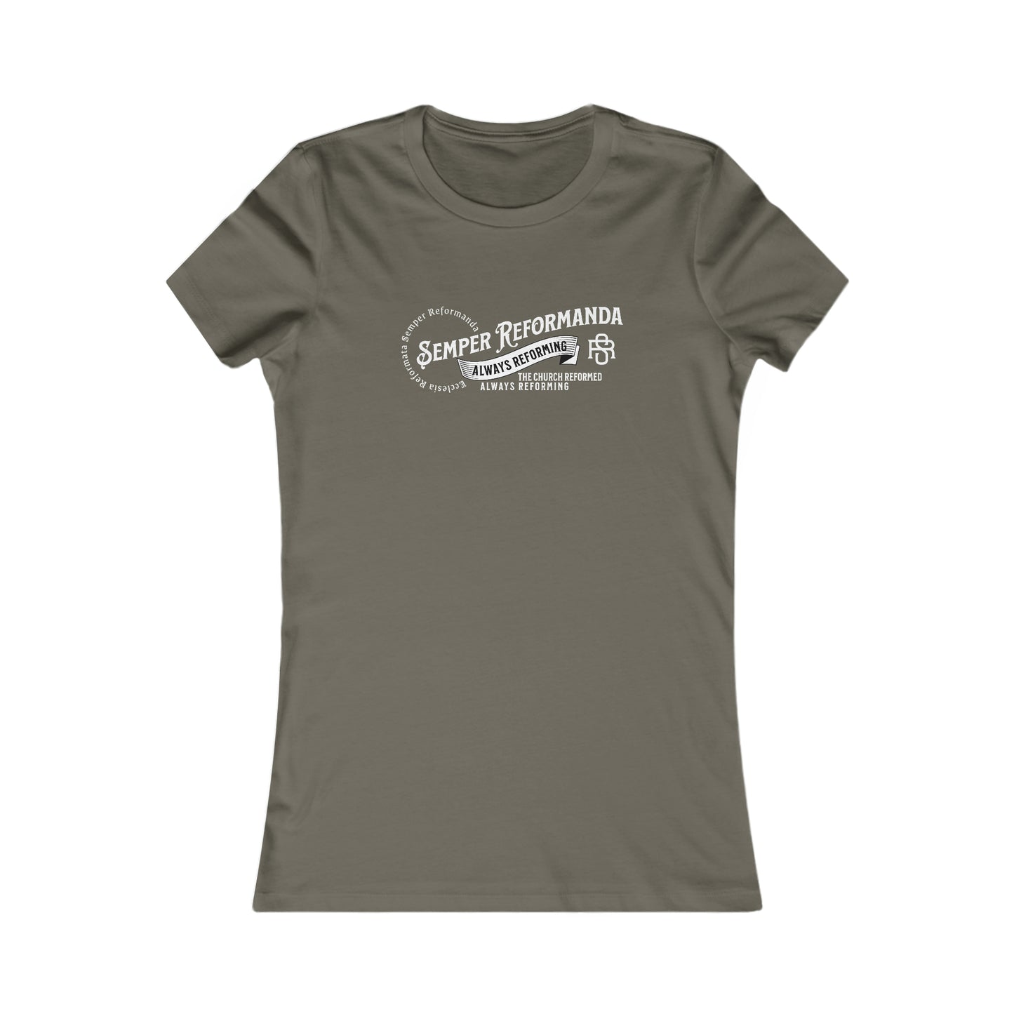 Semper Reformanda - Women's Slim Fit Tee Calvinist Apparel™