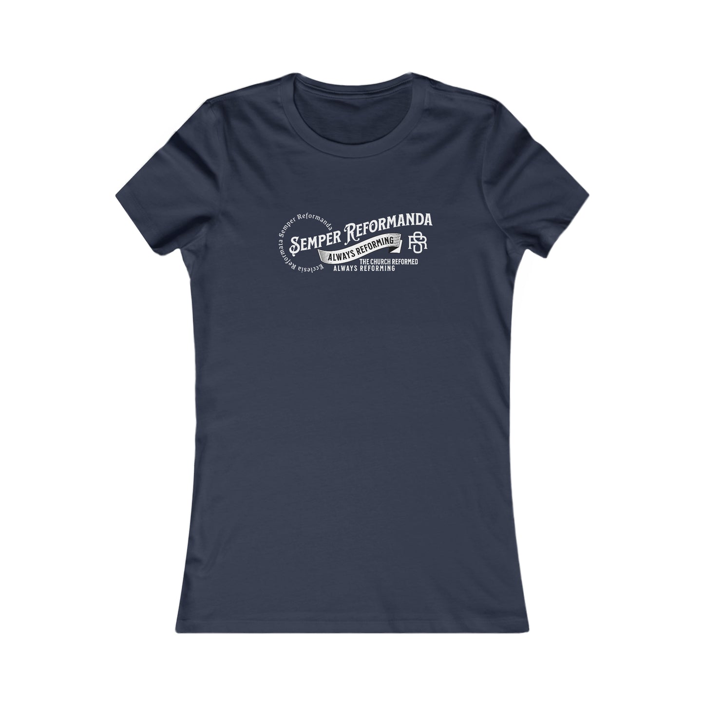 Semper Reformanda - Women's Slim Fit Tee Calvinist Apparel™