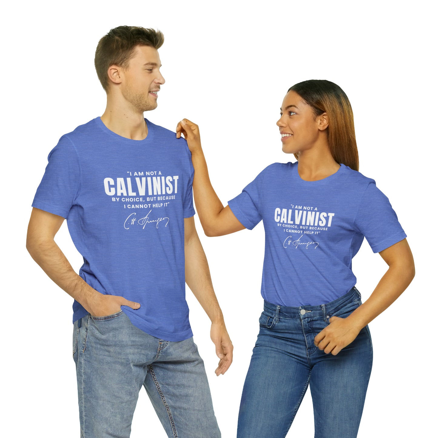 Not a Calvinist by Choice - Unisex Tee Calvinist Apparel™