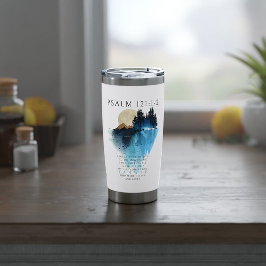 My Help Comes From YAHWEH 20oz Tumbler