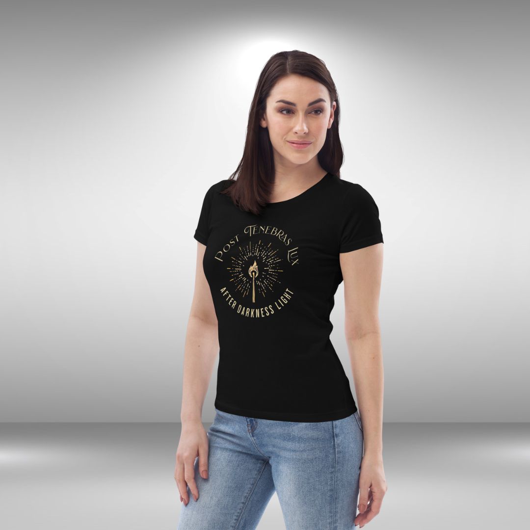 Post Tenebras Lux - Women's Relaxed Fit Tee Calvinist Apparel™