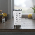 Hebrew Alphabet 20oz Tumbler
