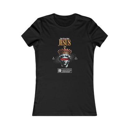 No King But Jesus II - Women's Slim Fit Tee