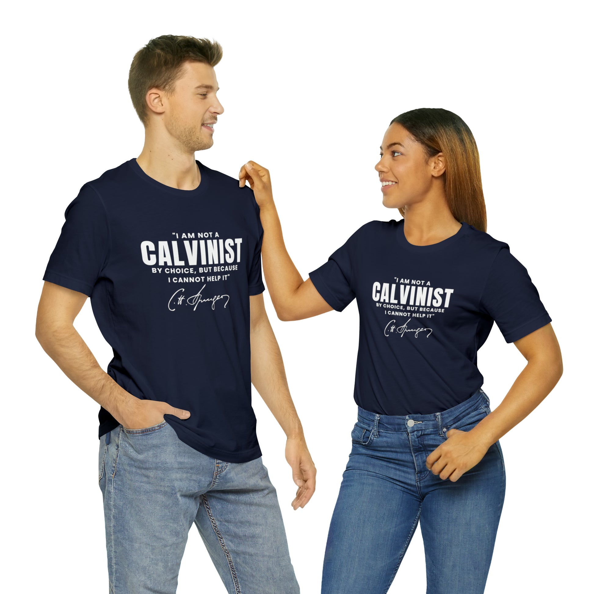 Not a Calvinist by Choice - Unisex Tee Calvinist Apparel™