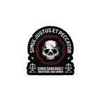 Simul Justus Et Peccator - Kiss-Cut Vinyl Decals