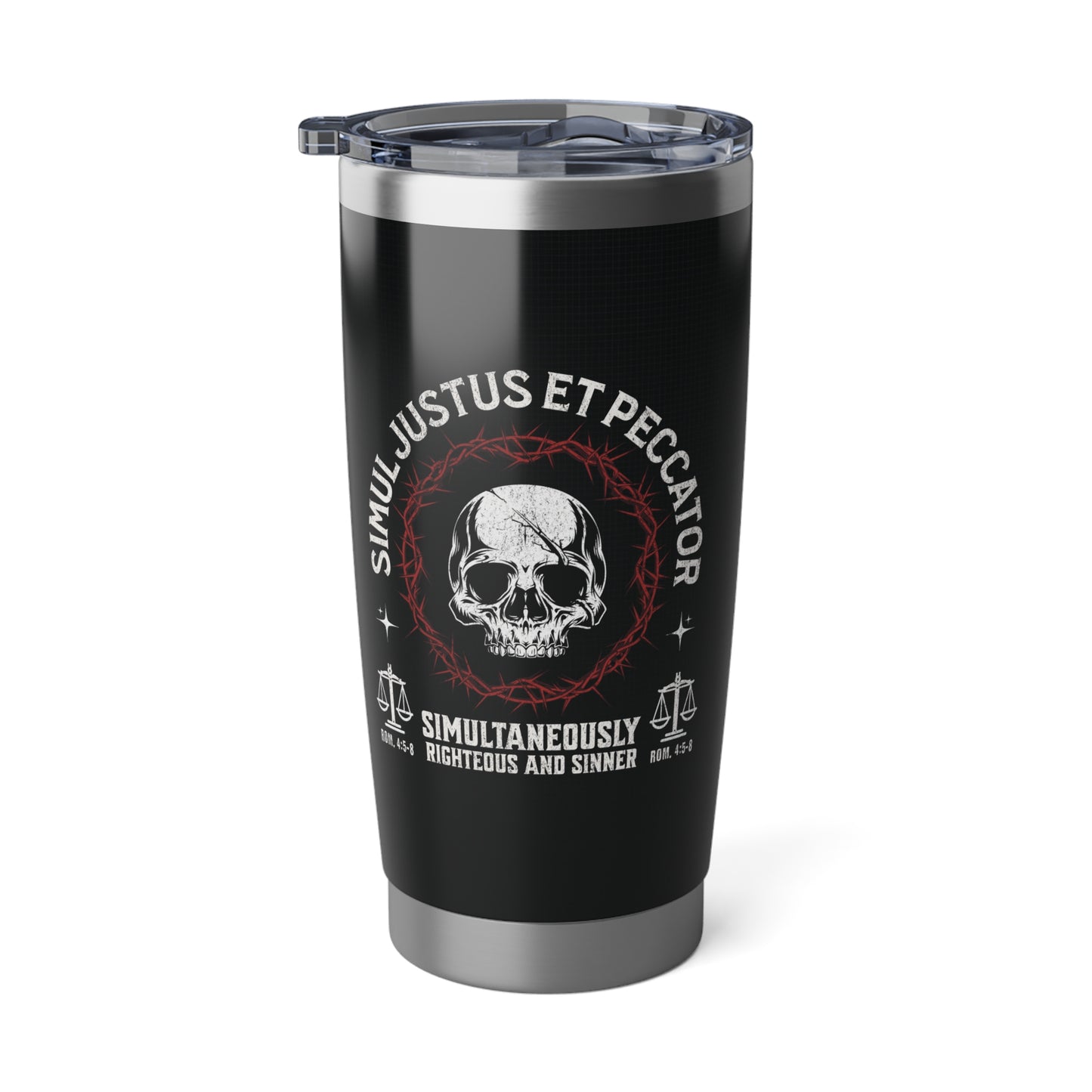 Simul Justus et Peccator20oz Tumbler Calvinist Apparel™