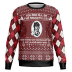 Paul Washer Naughty List - Cardinal Red Sweatshirt