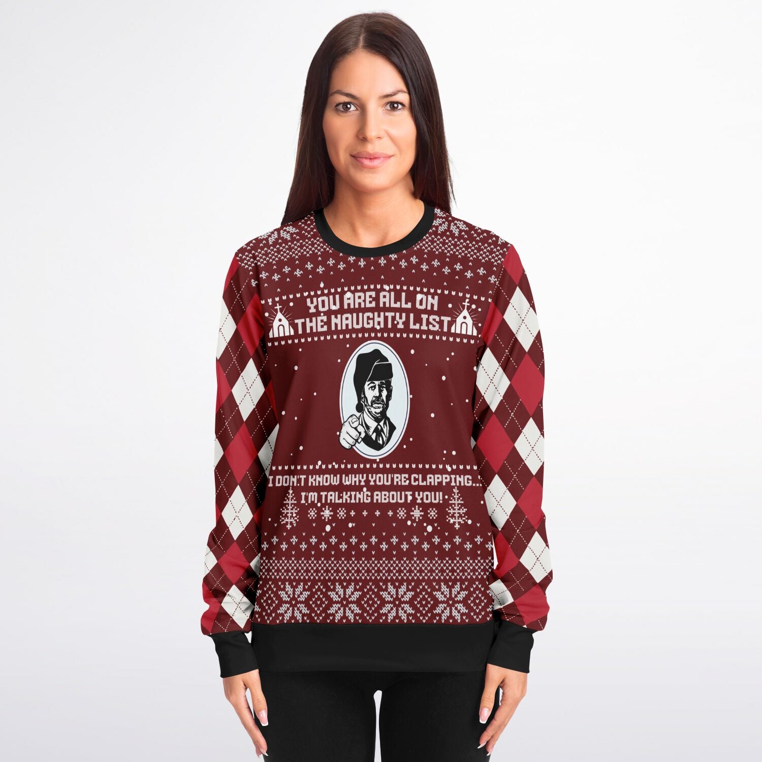 Paul Washer Naughty List - Cardinal Red Sweatshirt