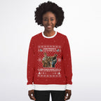 Punching Heretics Christmas Sweatshirt