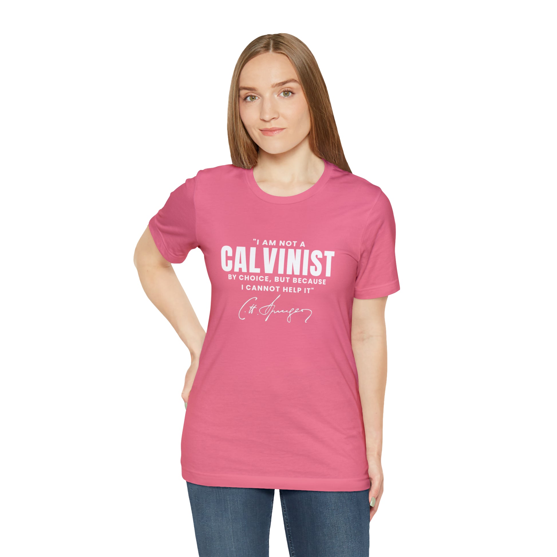 Not a Calvinist by Choice - Unisex Tee Calvinist Apparel™