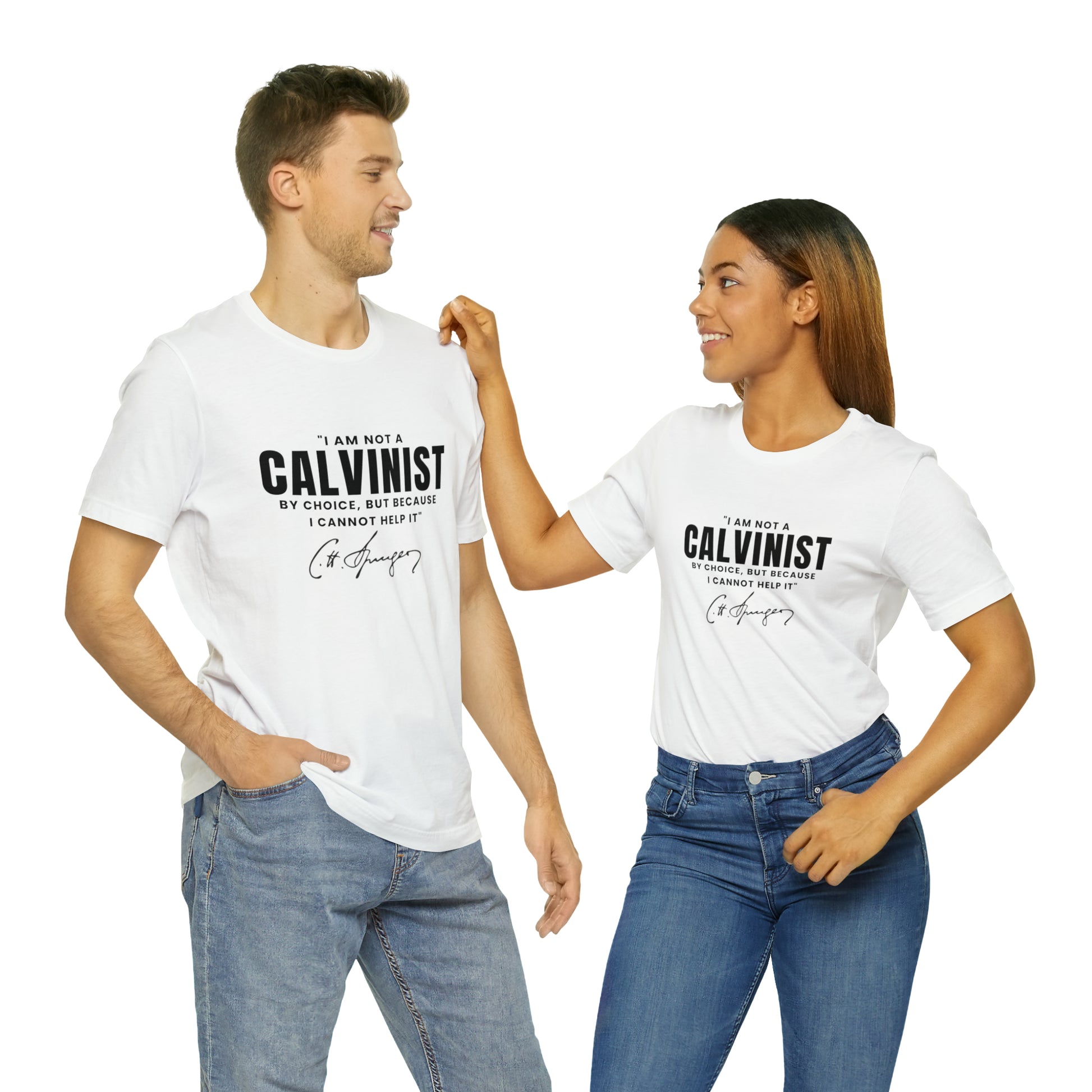 Not a Calvinist by Choice - Unisex Tee Calvinist Apparel™