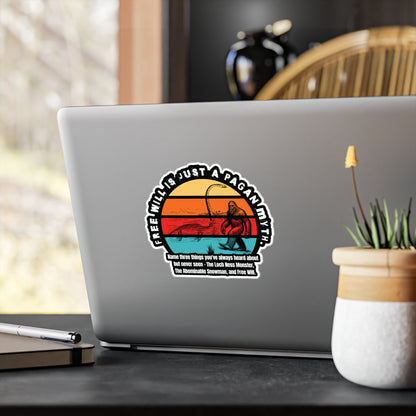 Free Will is a Myth - Kiss-Cut Vinyl Decals