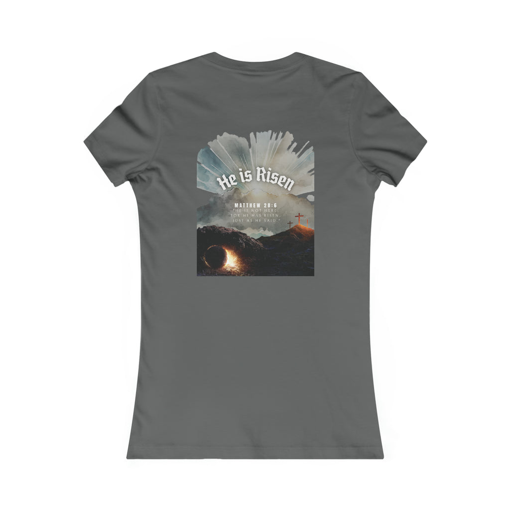 He Is Risen - Women's Slim Fit Tee Calvinist Apparel™