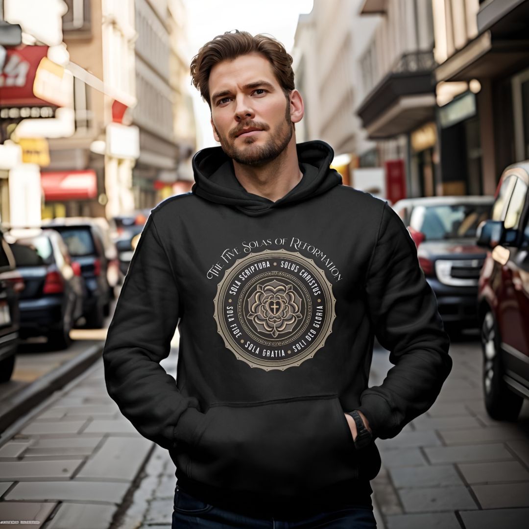 The 5 Solas - Unisex Supply Hoodie Calvinist Apparel™