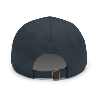 The 5 Solas of Reformation Dad Hat with Round Leather Patch
