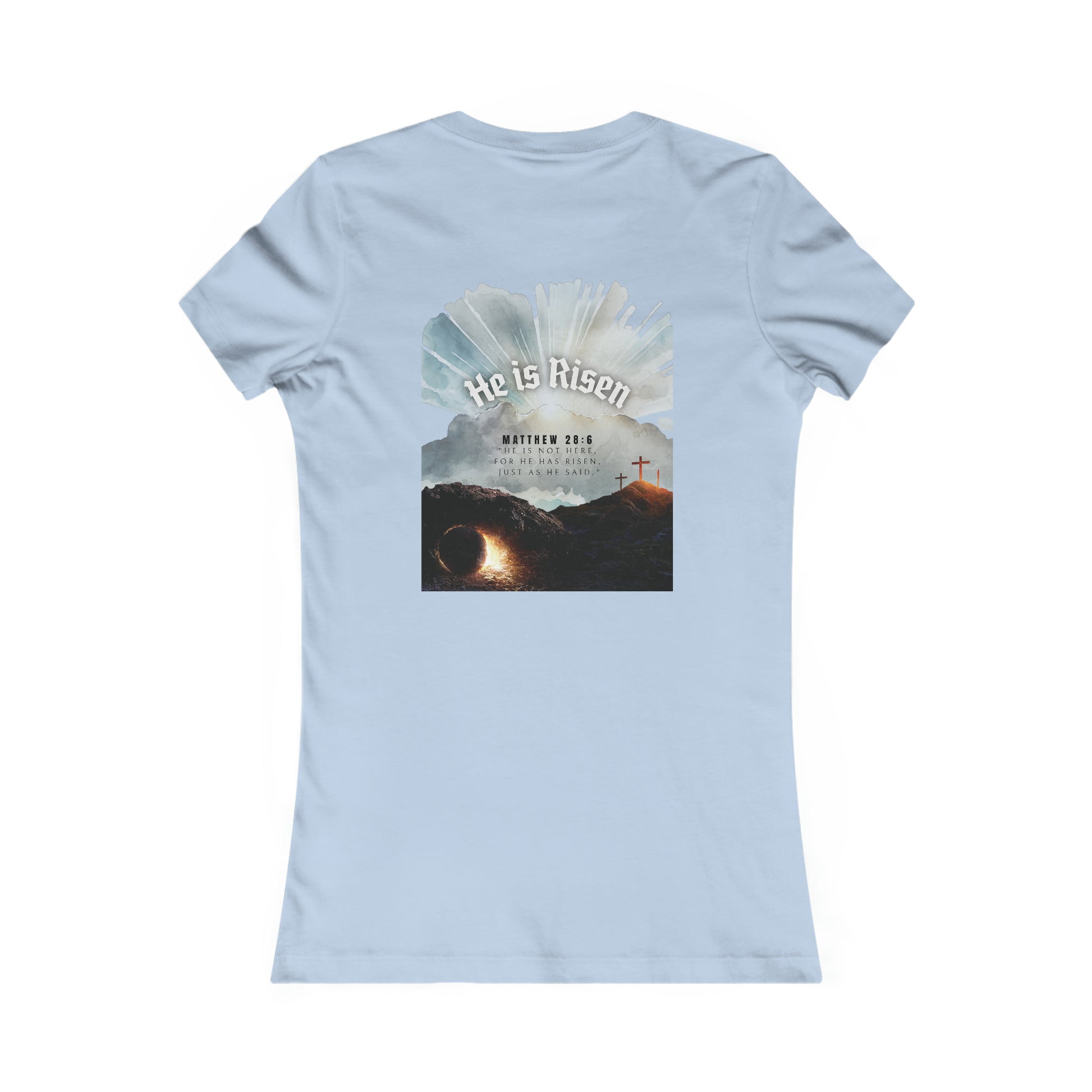 He Is Risen - Women's Slim Fit Tee Calvinist Apparel™