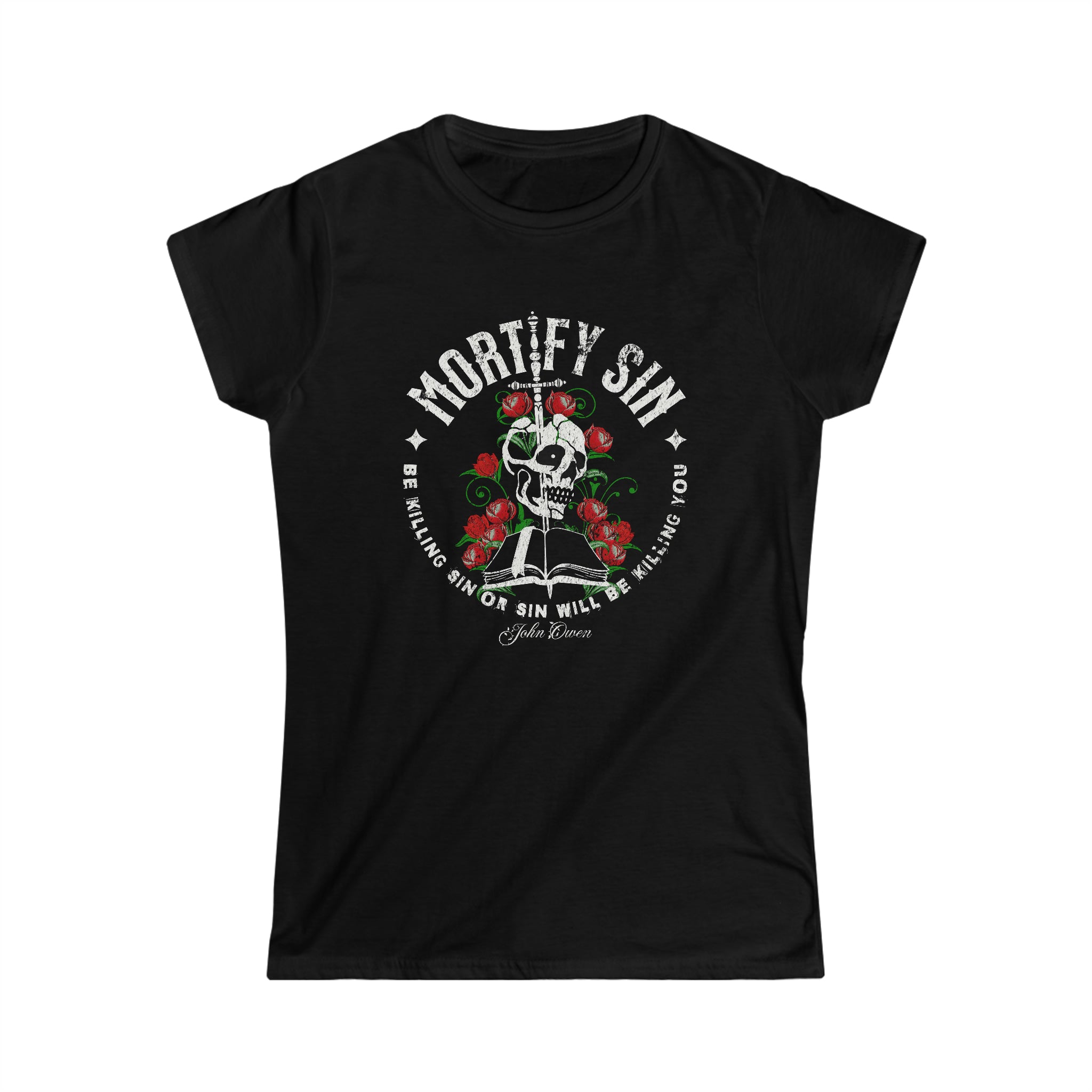 Mortify Sin - Women's Relaxed Fit Tee Calvinist Apparel™