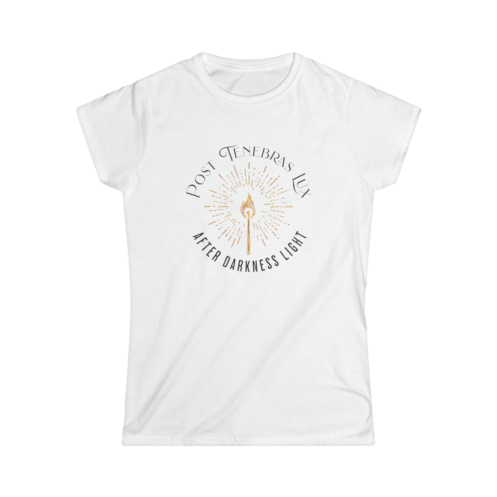 Post Tenebras Lux - Women's Relaxed Fit Tee Calvinist Apparel™