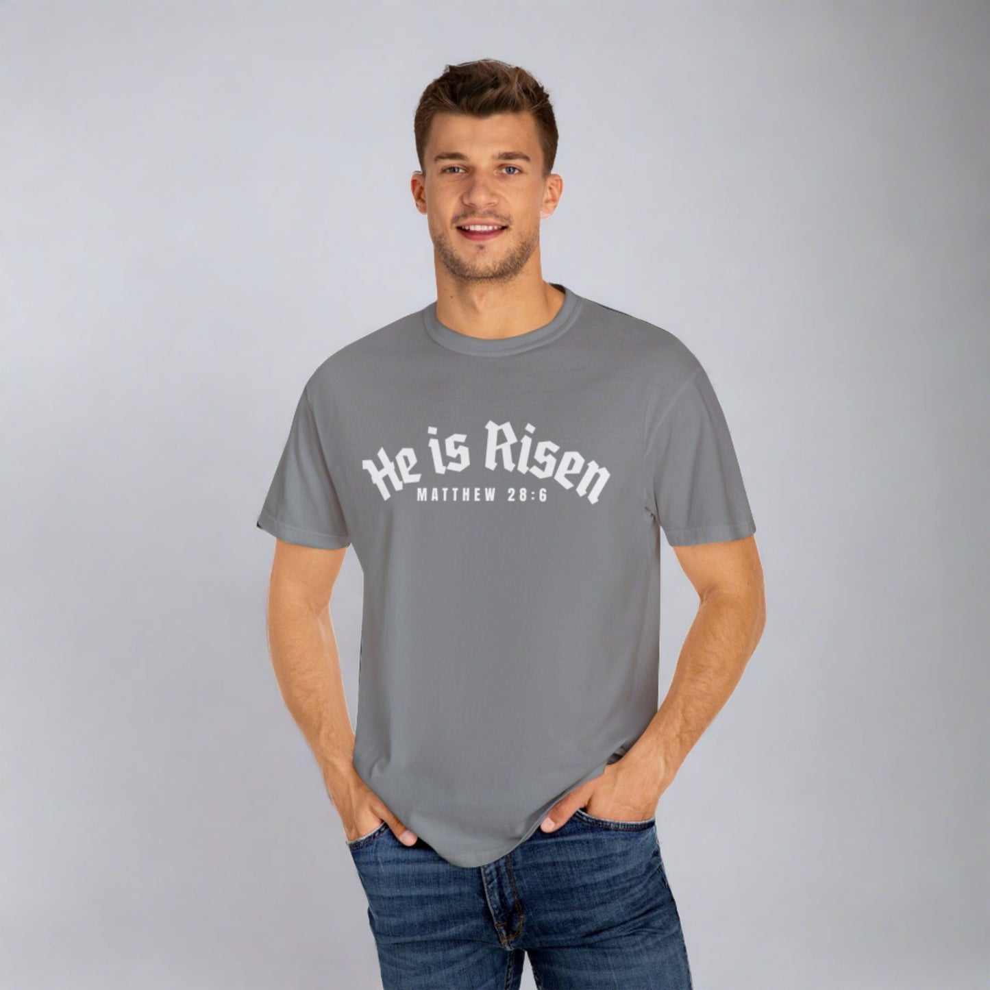 HE IS RISEN - Unisex Tee Calvinist Apparel™