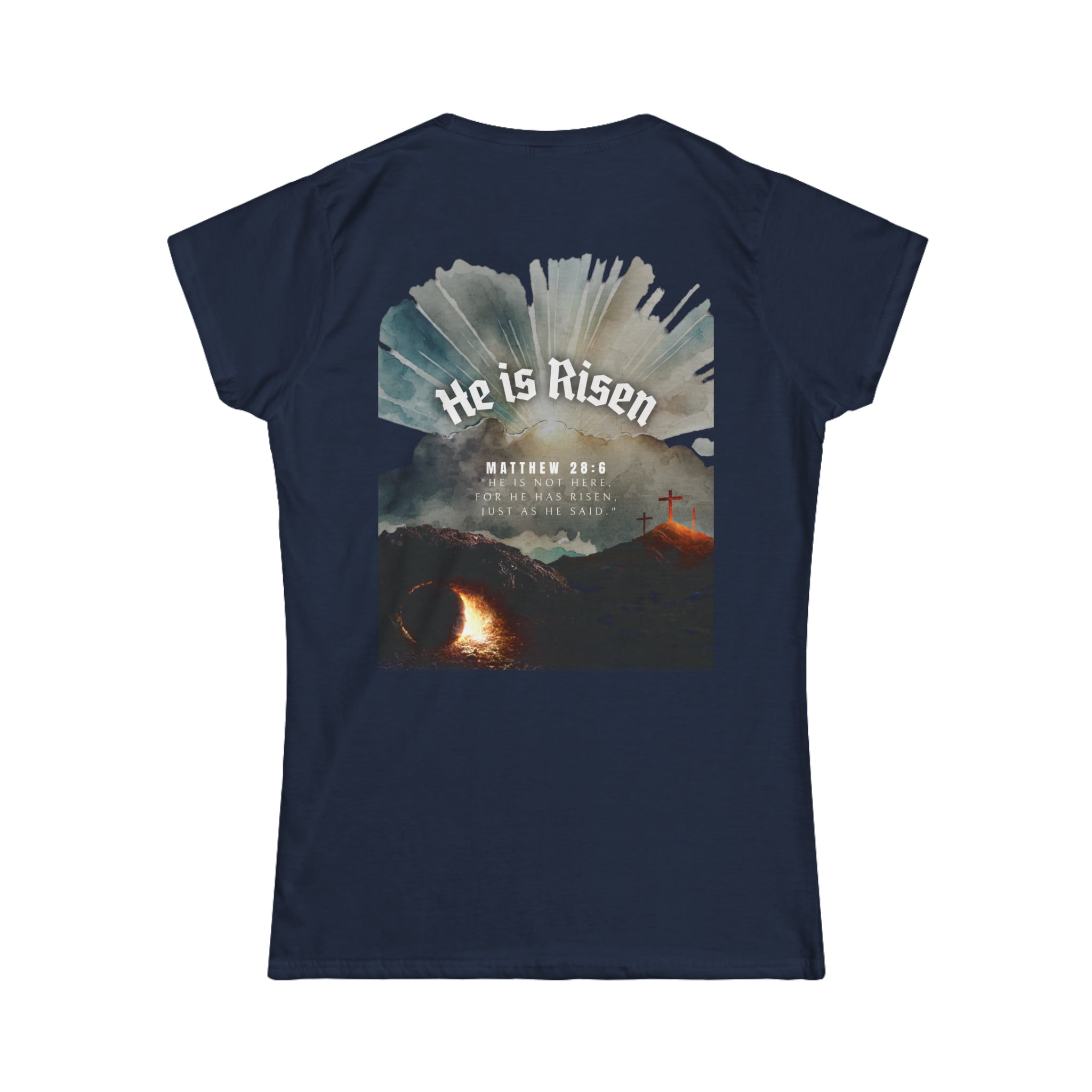 HE IS RISEN - Women's Relaxed Fit Tee Calvinist Apparel™