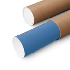 Greek Alphabet -  Aqua Blue Matte Vertical Posters