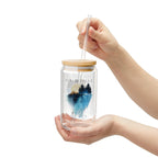 My Help Comes From YAHWEH - Sipper Glass, 16oz