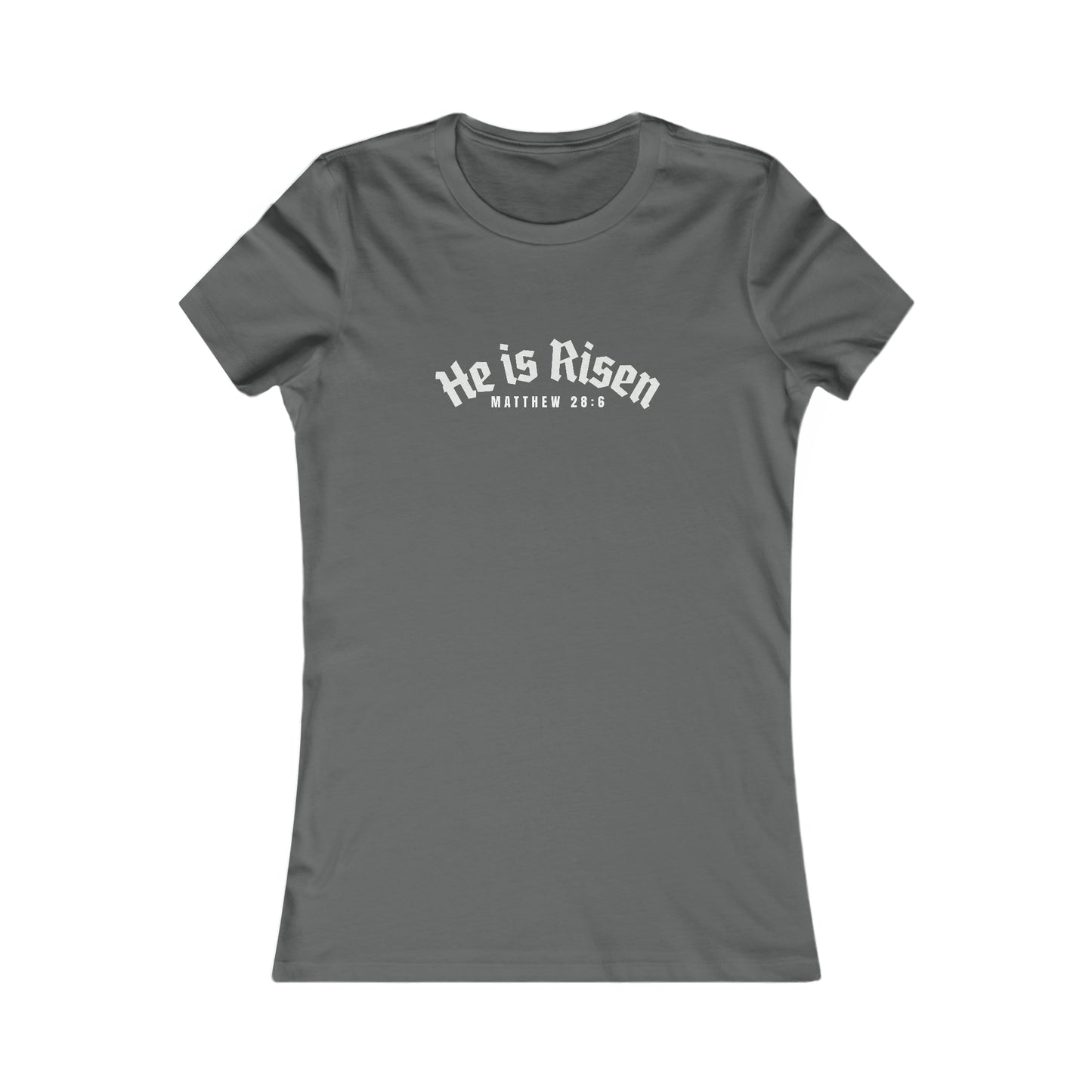 He Is Risen - Women's Slim Fit Tee Calvinist Apparel™