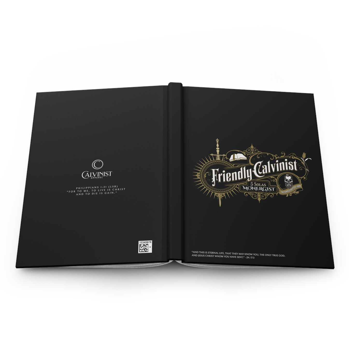 FRIENDLY CALVINIST JOURNAL (Limited Edition I) Calvinist Apparel™