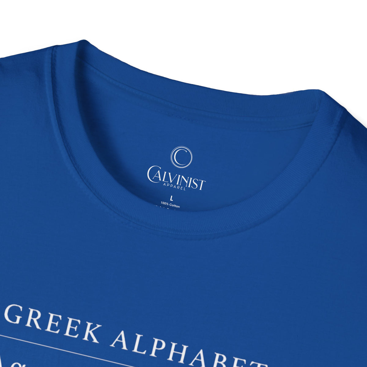 Greek Alphabet Unisex Softstyle T-Shirt - Perfect for Students and Scholars