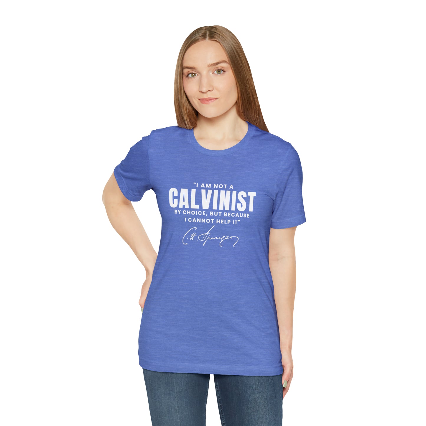 Not a Calvinist by Choice - Unisex Tee Calvinist Apparel™