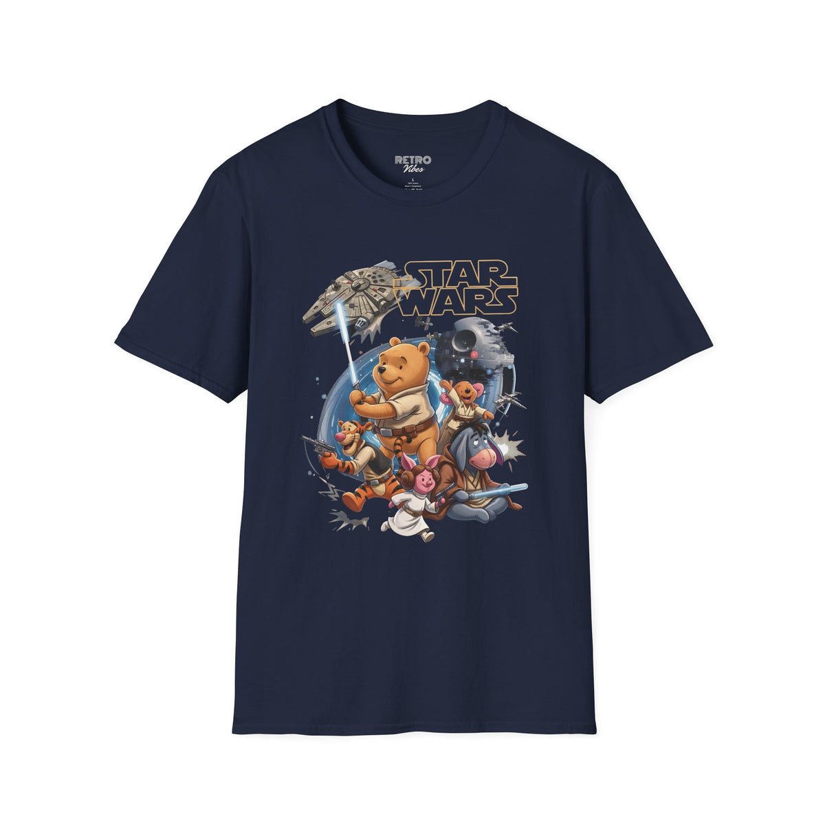 Winnie The Pooh Star Wars Tee — Retro Disney Adventure Tee