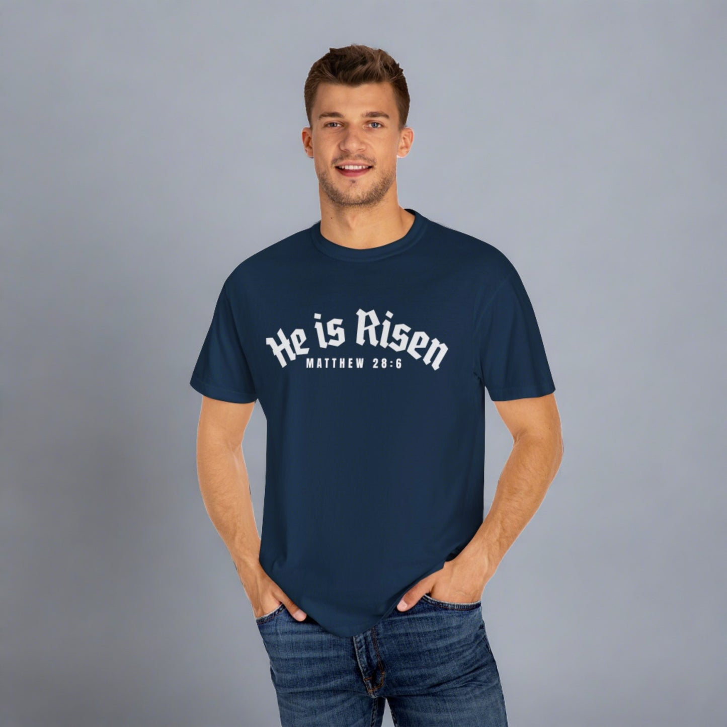 HE IS RISEN - Unisex Tee Calvinist Apparel™