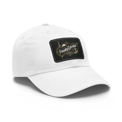 Friendly Calvinist Original - Dad Hat with Leather Patch Calvinist Apparel™