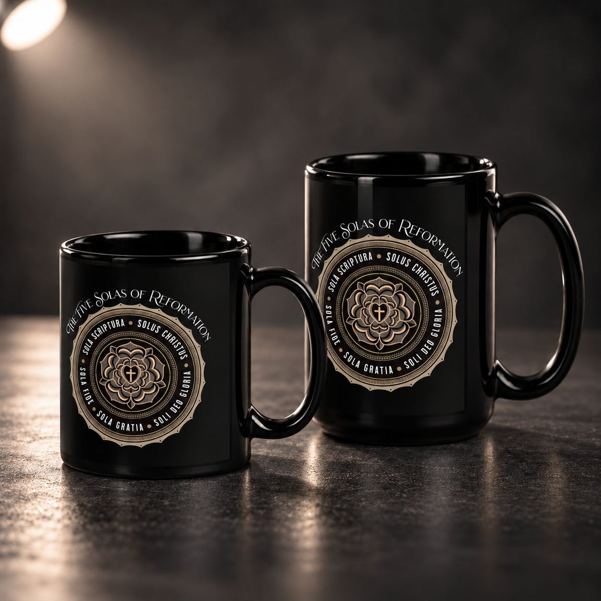 The Five Solas of Reformation Mug
