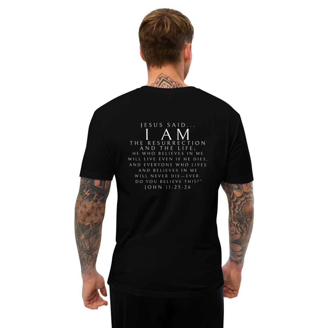 I AM THE RESURRECTION - Unisex Tee Calvinist Apparel™