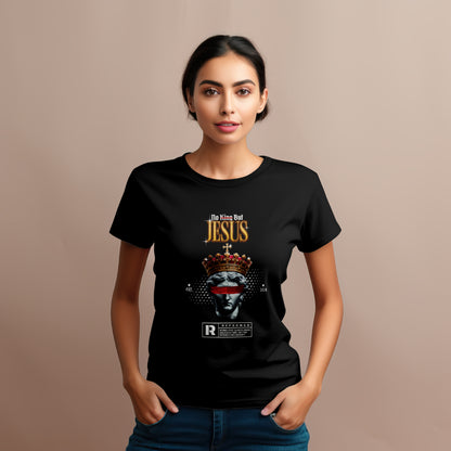 No King But Jesus II - Women's Slim Fit Tee