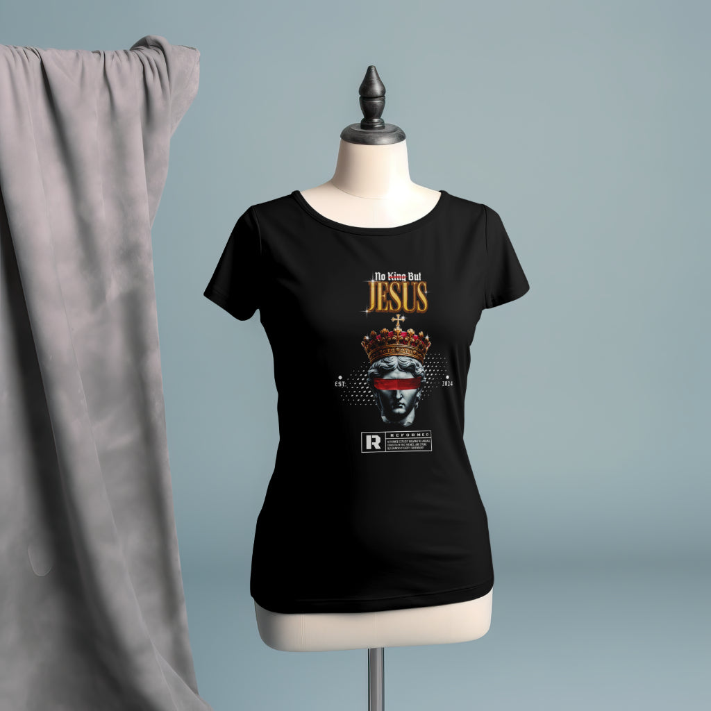 No King But Jesus II - Women's Slim Fit Tee