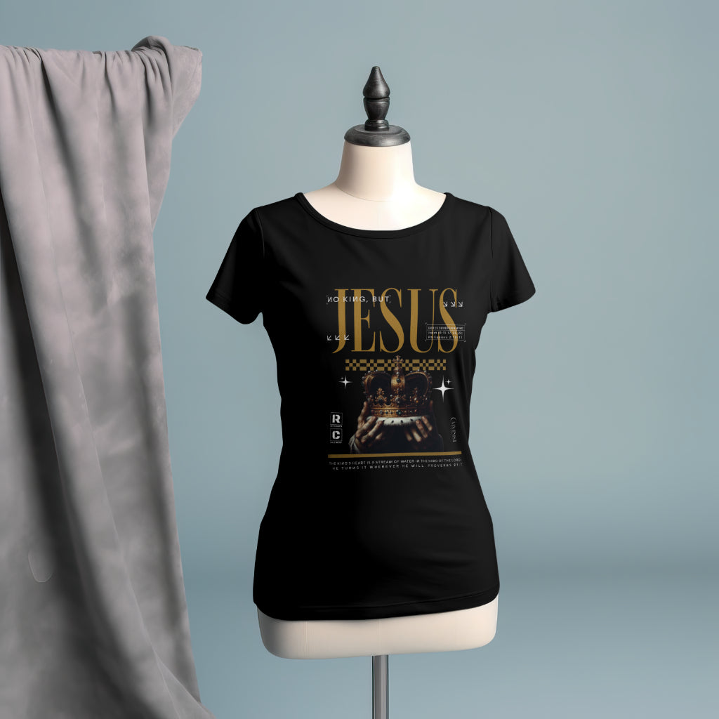 No King But Jesus I - Women's Slim Fit Tee