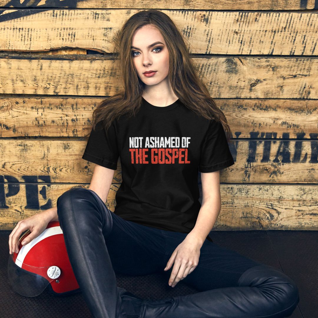 Not Ashamed of The Gospel - Women's Tee Calvinist Apparel™