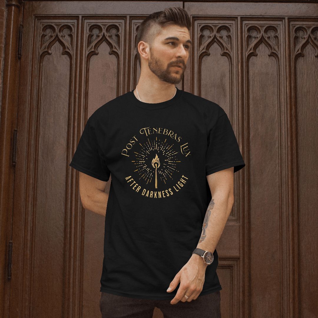 Post Tenbras Lux - Unisex Tee Calvinist Apparel™